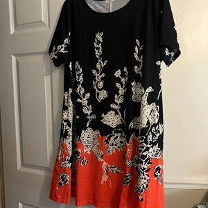 SHEROSA KNEE LENGTH DRESS 2XL
